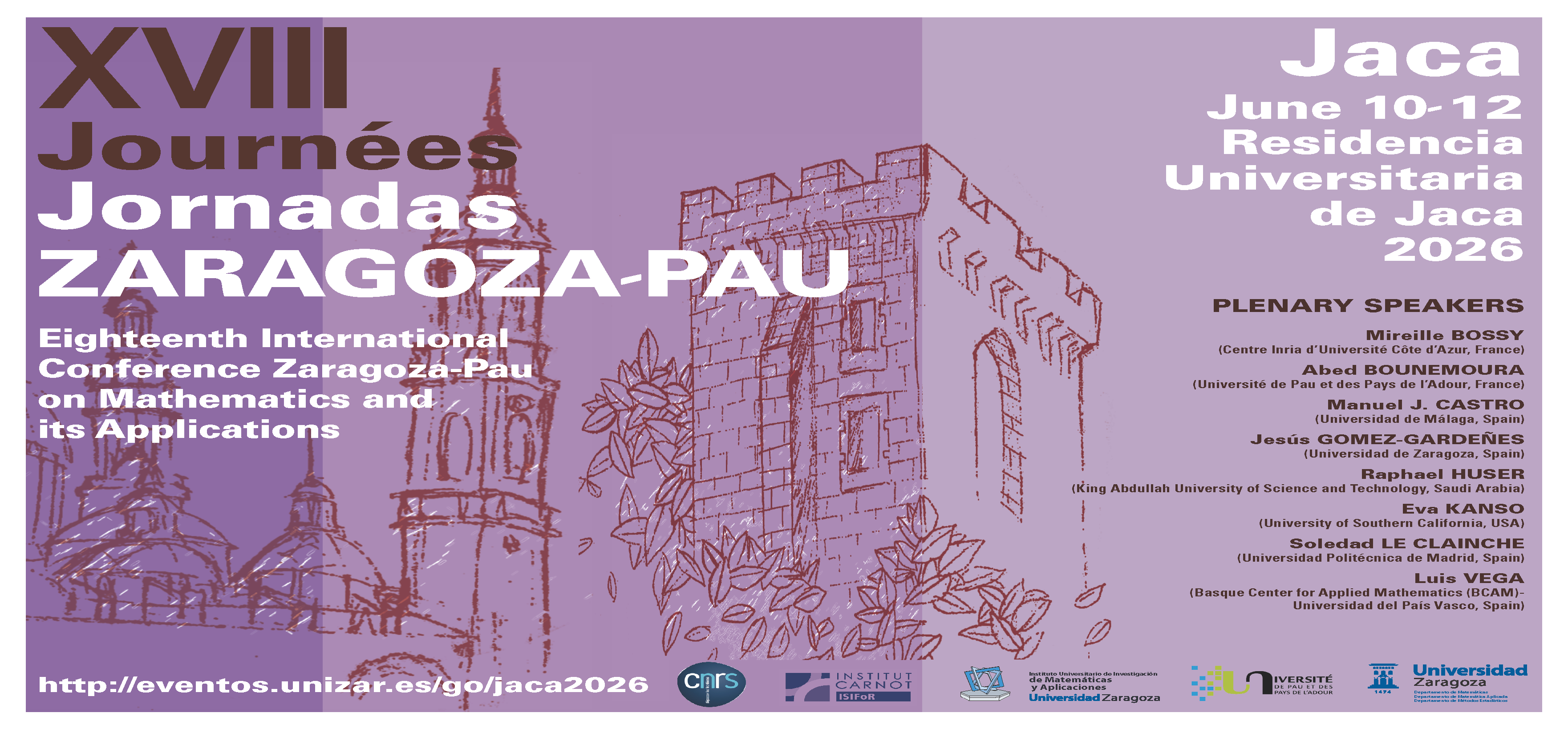 Cartel XVIII Zaragoza-Pau Conference