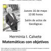 Sesión especial del Seminario Rubio de Francia por el Día Internacional de la Mujer Matemática